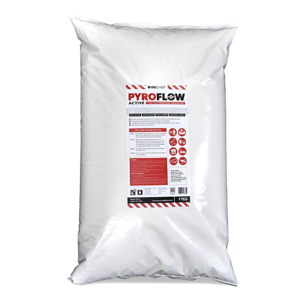 PyroFlow Active Fire Suppression Granules – 17kg Poly Bag