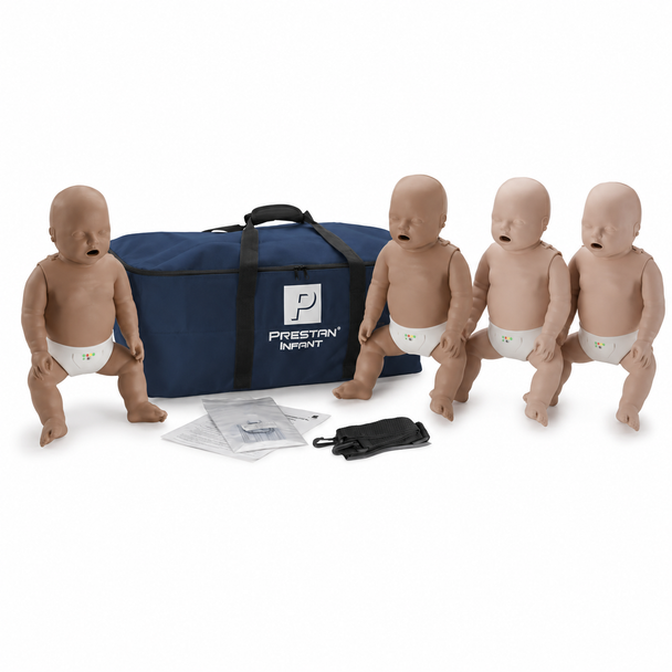 Prestan Professional Infant Diversity Manikin 4 Pack