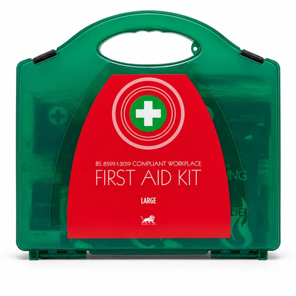Blue Lion BS 8599-1 Large Workplace First Aid Kit in Contemporary Box