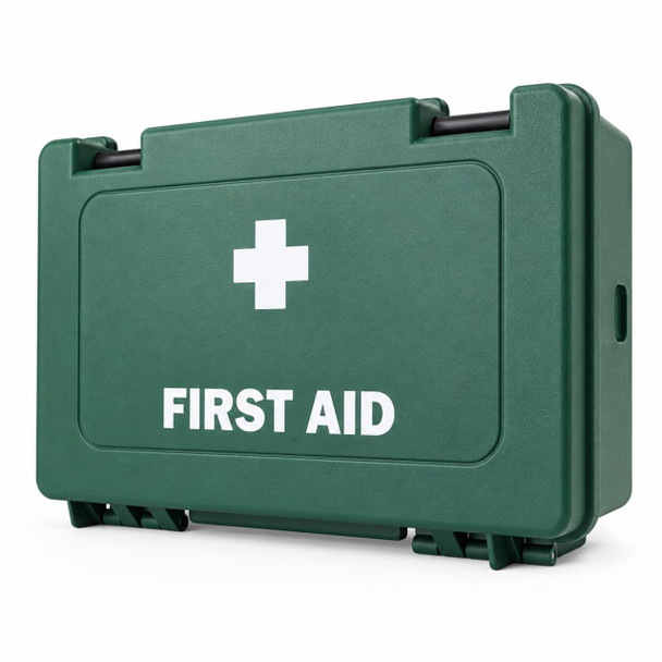 Blue Lion Small Catering First Aid Kit in Standard Green Case