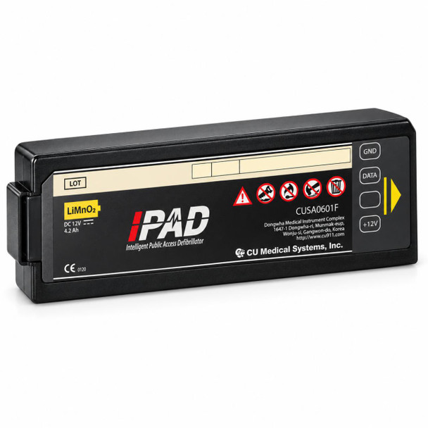 CU Medical Battery, Disposable Li-ion for IPAD NF1200 AED (single)