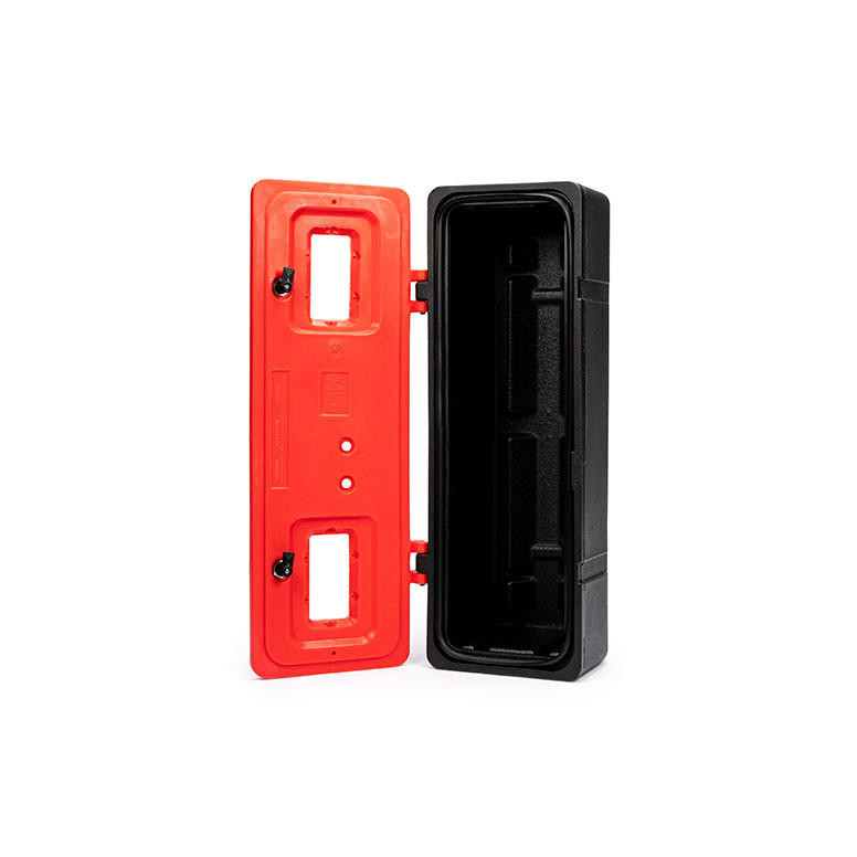 Single 912kg Fire Extinguisher Box With Break Glass Access