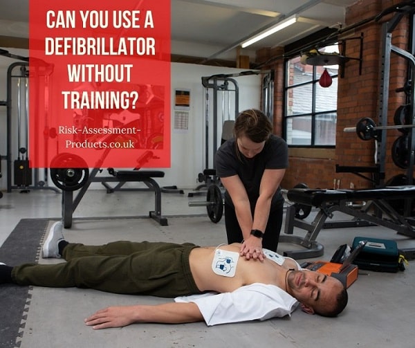 Can you use a defibrillator without training? Risk Assessment Products