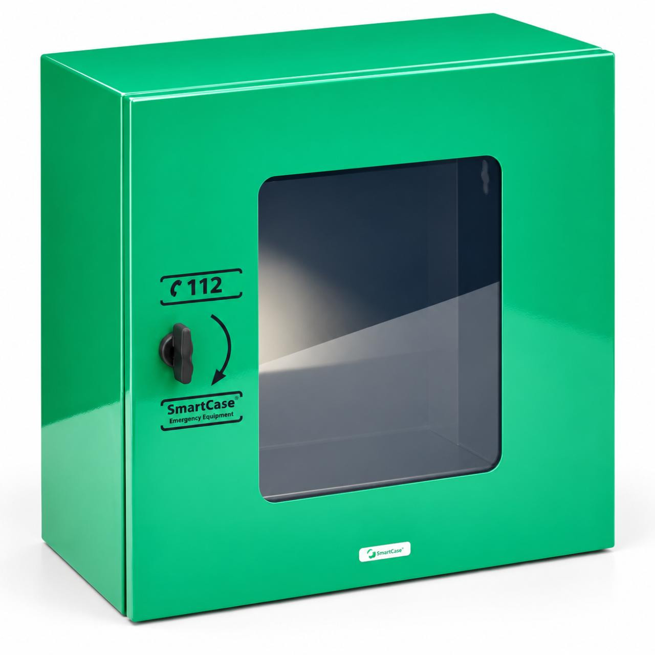 SmartCase SC1210 Indoor Defibrillator Cabinet Unlocked - Green