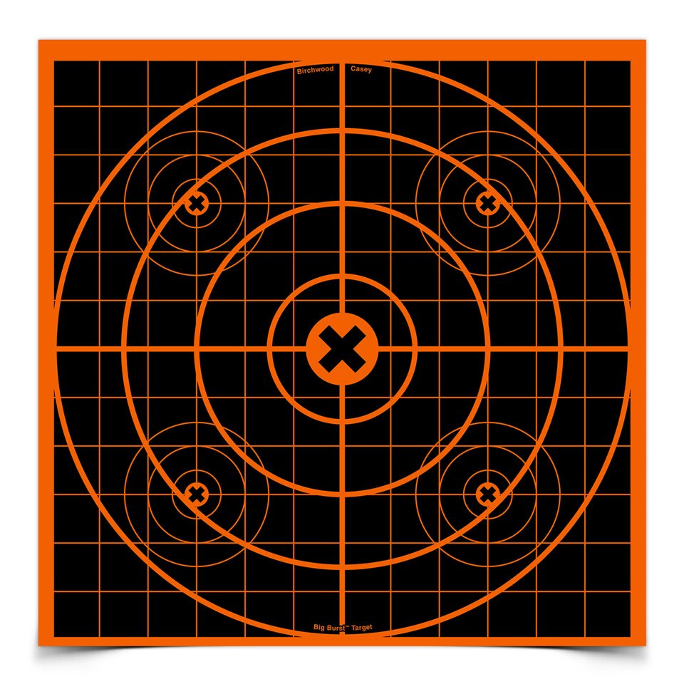 Birchwood Casey Orange Target Spots – 1” Dots – 2 Packs Of 360 (Total 720) TS-1