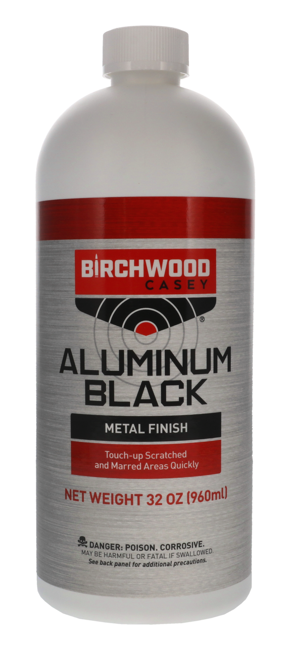 Birchwood Casey Aluminum Black: 8 coats having followed their directions  and its just browning an blistering. Any tips?! : r/finishing