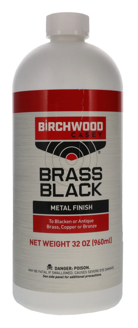 Birchwood Casey Brass Black metal finish Original and Reproduction