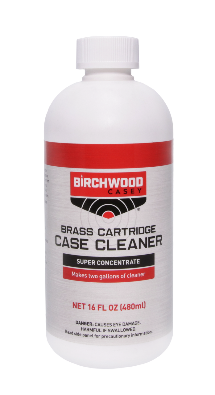 Brass Cartridge Case Cleaner, 16 fl.oz. Bottle - Birchwood Casey