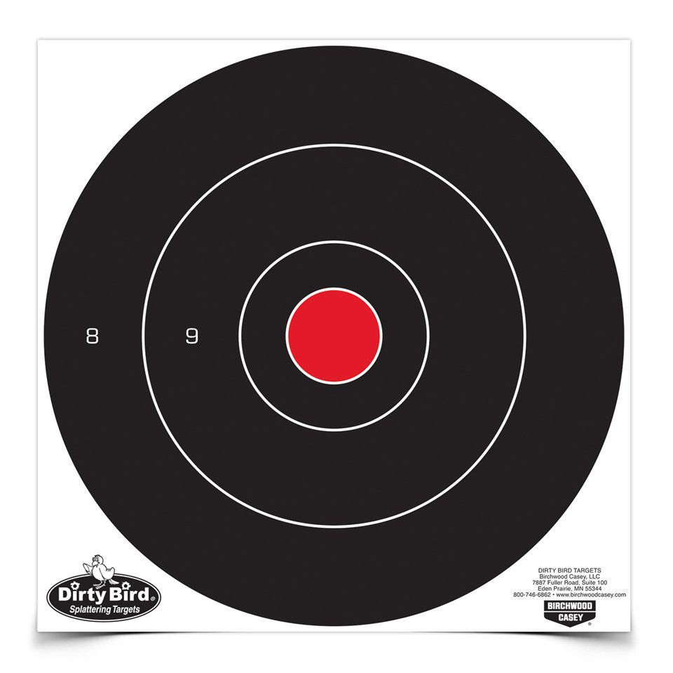 Dirty Bird® 12 Inch Bull's-Eye Target - Birchwood Casey