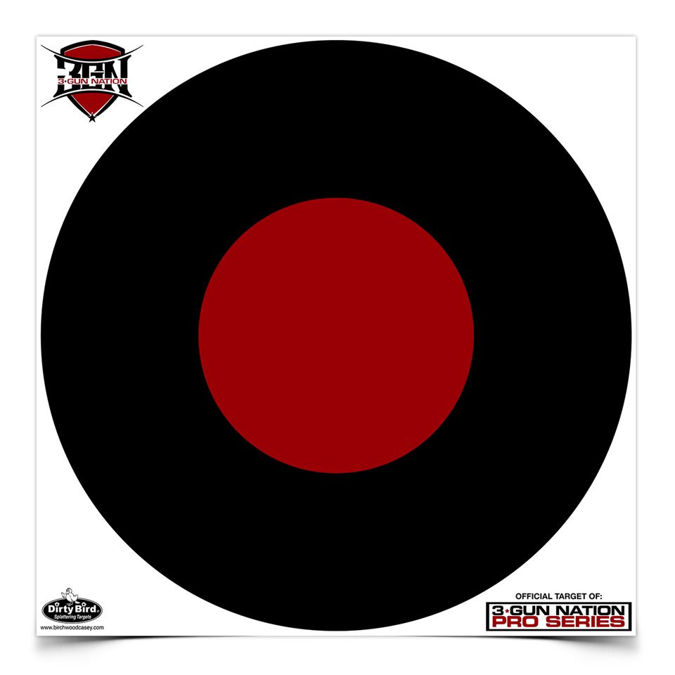 Dirty Bird® 17.25 Inch 3-Gun Nation Target, 5 Targets - Birchwood Casey