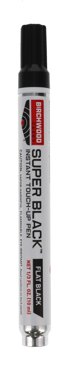 Birchwood Casey Super Black Touch-Up Pen, Instant, Flat Black - 0.33 fl oz