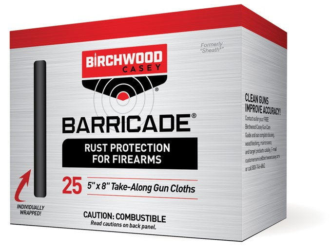Barricade® Rust Protection Take-Alongs 25 Wipes - Birchwood Casey
