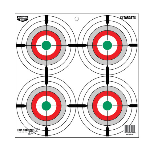 Eze-Scorer™12 Inch Multiple Bull's-Eyes Target, 13 Targets