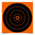 Big Burst™12 Inch Bull's-Eye Target, 3 Sheets