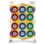 PREGAME®  12 x 18 Inch Star Burst® , 8 Targets