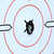 Shoot•N•C®  12 Inch White / Black Sight-In, 5 Targets - 55 Pasters