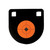 World of Targets® 4 Inch Double Hole Steel Gong Target