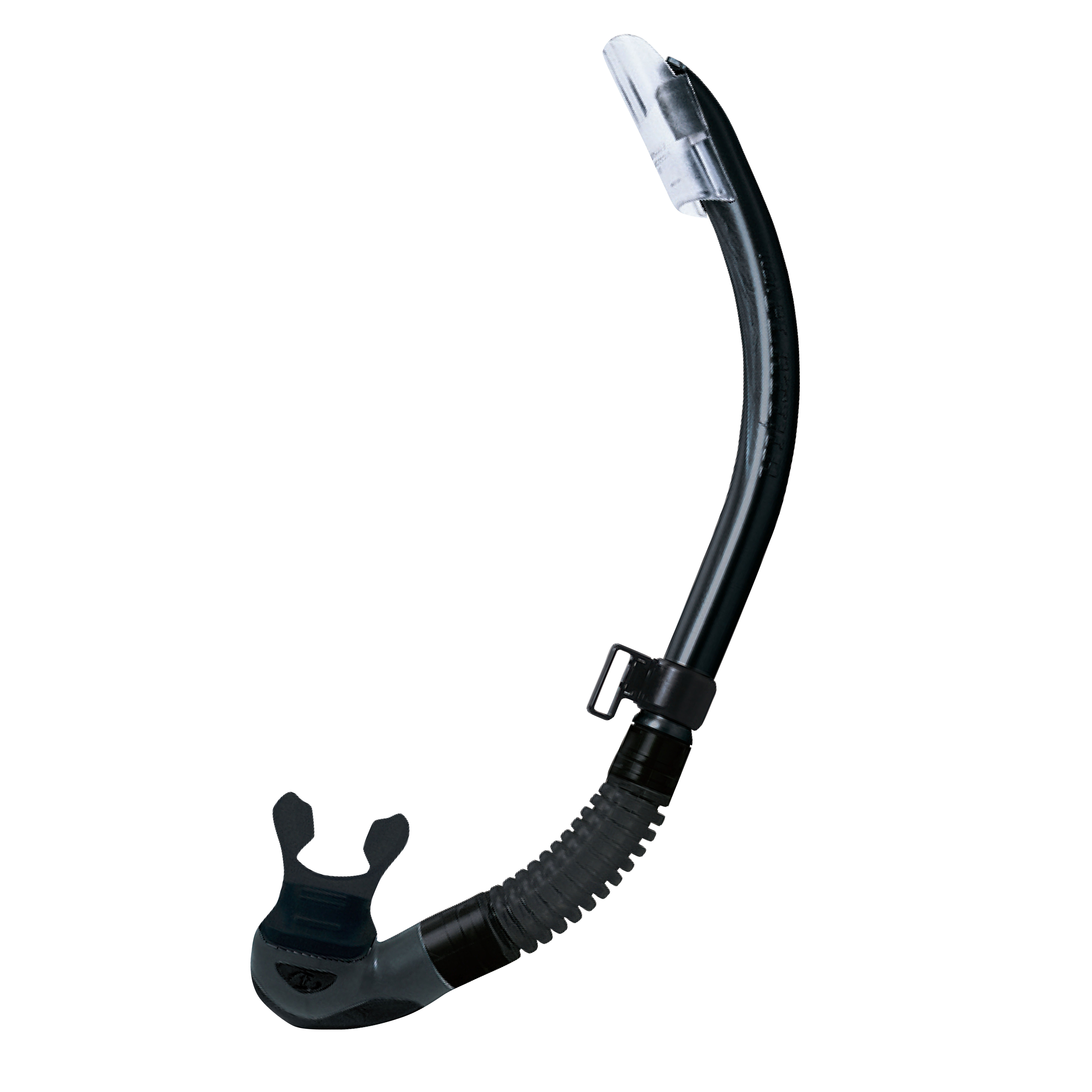 TUSA Platina Hyperdry II Semi-Dry Snorkel - Black/Black
