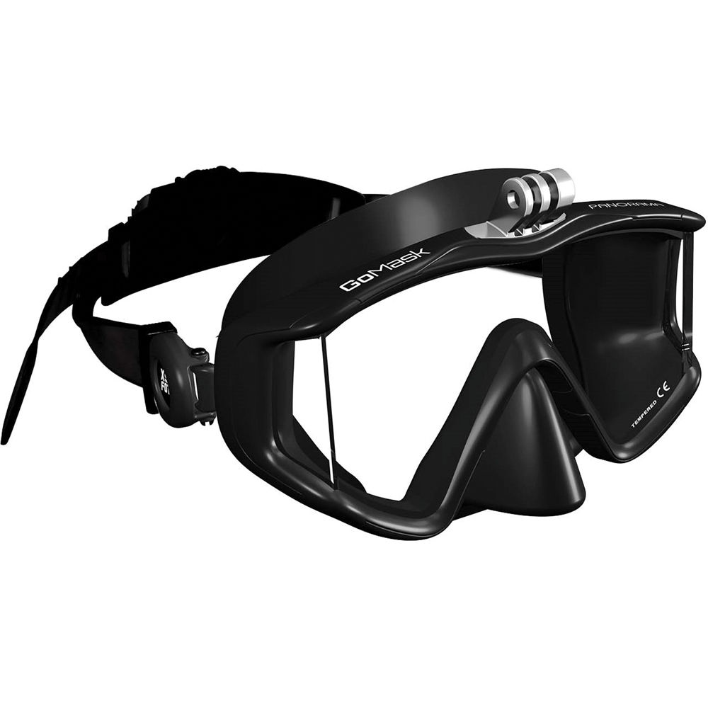 Cressi Action Diving Mask Black Blue GoPro Mount  Prescription Dive Mask –  Prescription Dive Mask Shop
