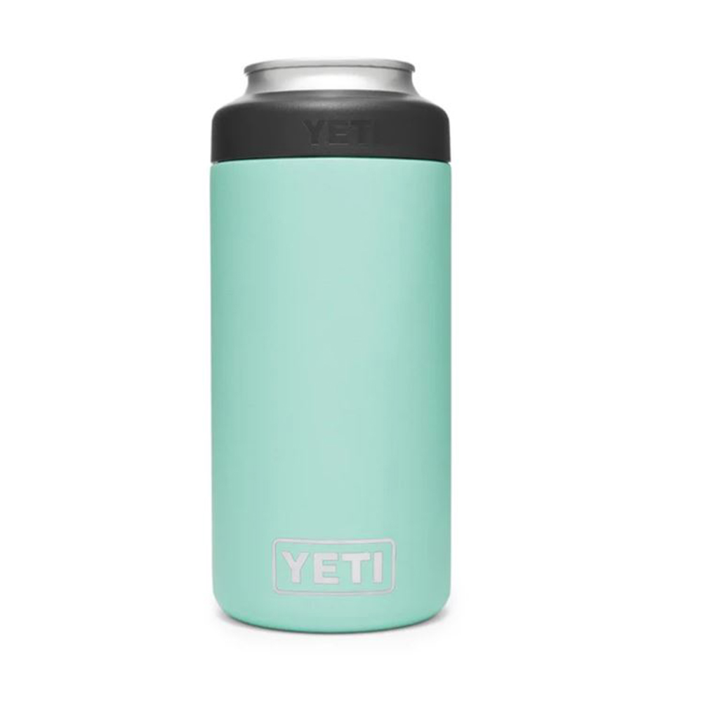 YETI Rambler 16 oz. Colster Tall Can Insulator Seafoam New!