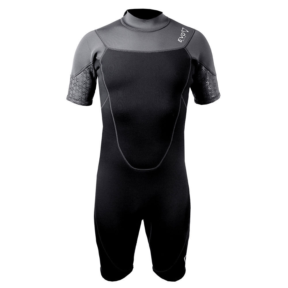 EVO Elite Blaze 3mm Shorty Wetsuit (Men's) - Black - X-Large