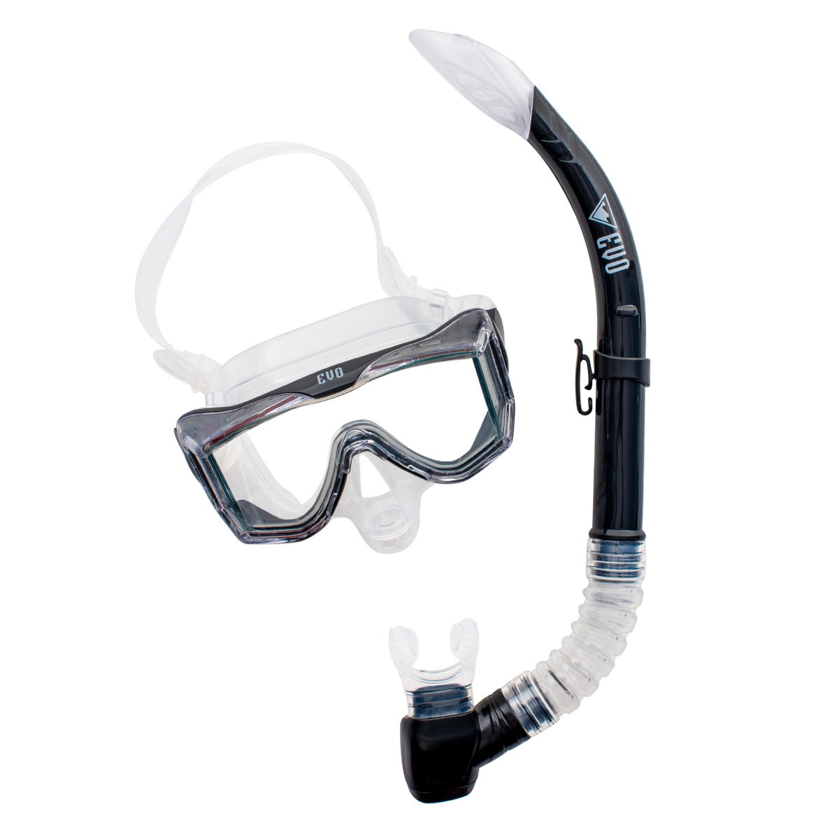 Single Lens EVO Hi Definition Mask and Snorkel Combo Snorkeling
