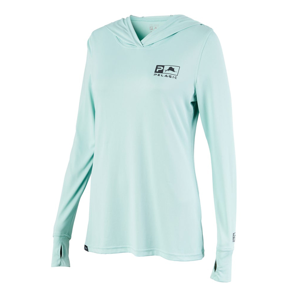 Women's White Long Sleeve Fishing Shirt