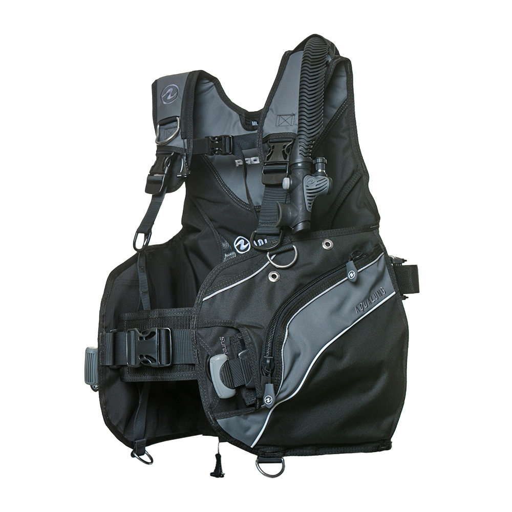 Aqualung Pro HD BCD (Men's) - Black/Grey - Small