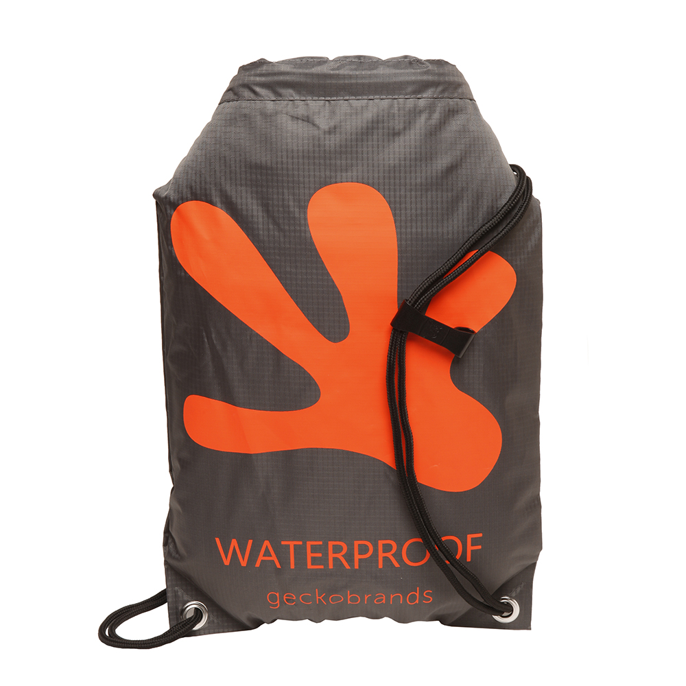 Gecko Waterproof Drawstring Backpack