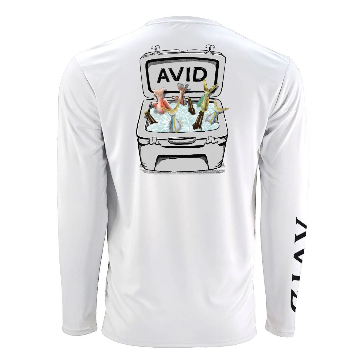 Avid Women's Inlet Avidry - Long Sleeve - White - Dance's Sporting Goods