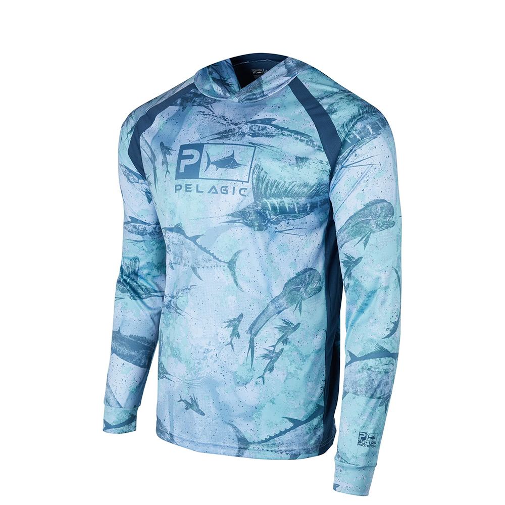 Vaportek Let's Go Hooded Fishing Shirt