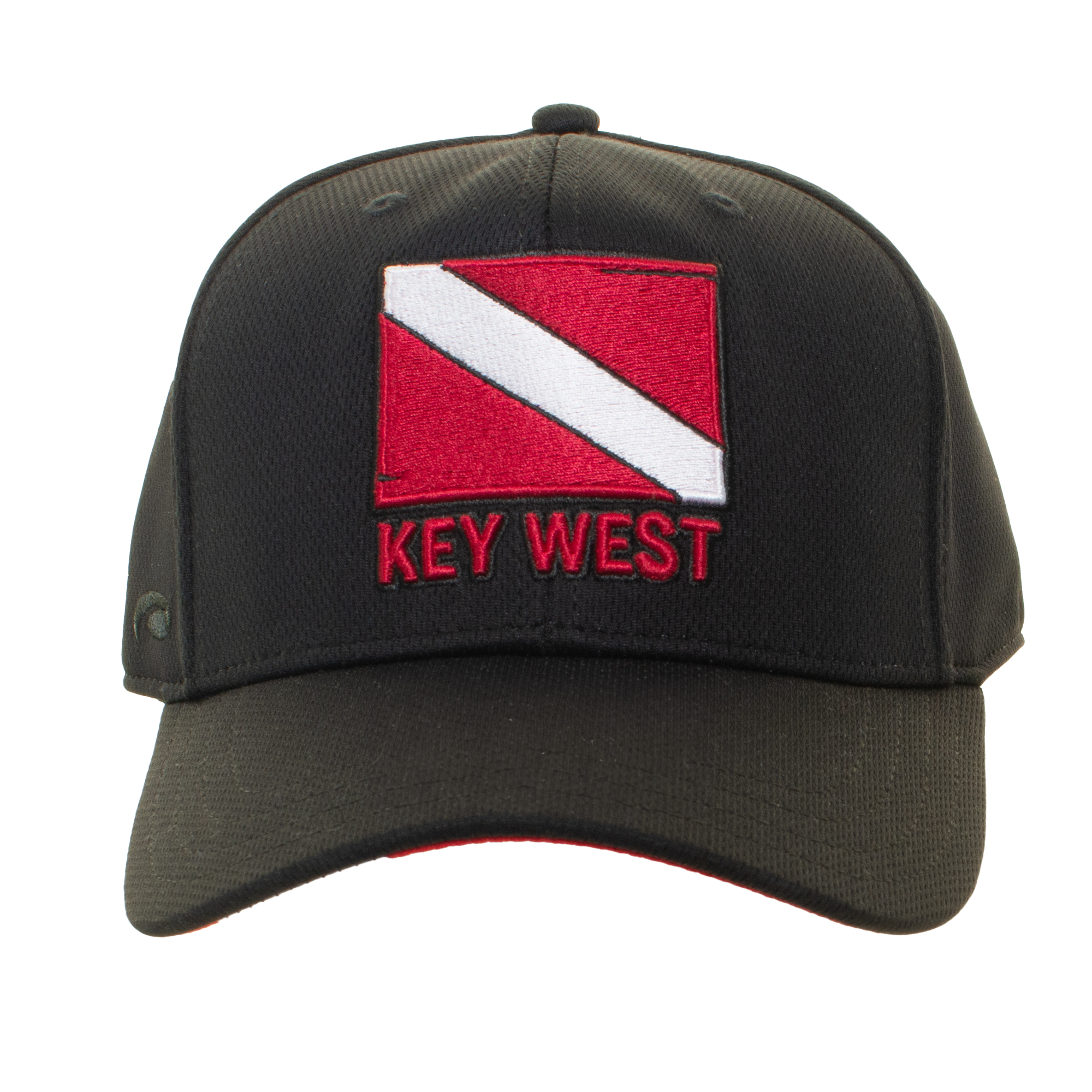 PADI Retro Key West Divers Down Flag Embroidered Relaxed Cotton Dad Hat Cap Tan default?751f932e216cc38b main image 2