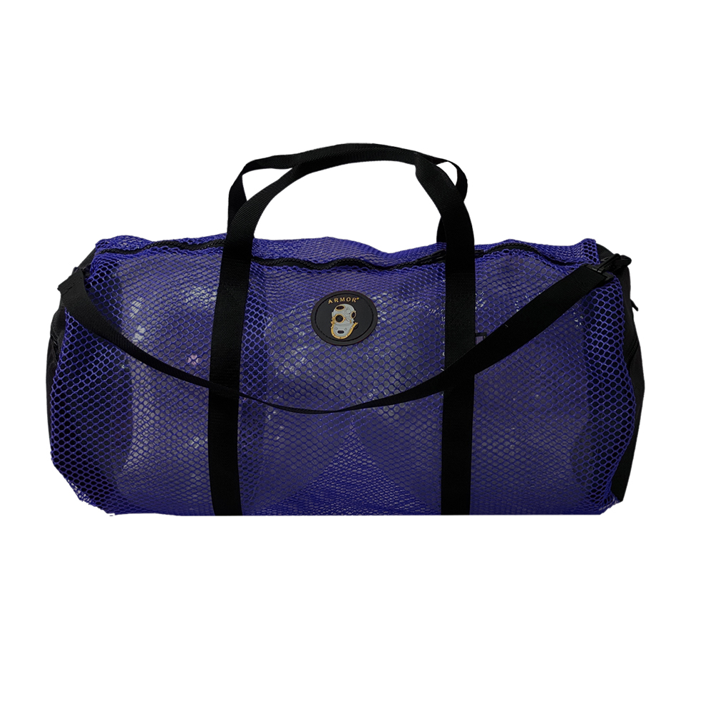 Armor Mesh Duffel Bag - Purple