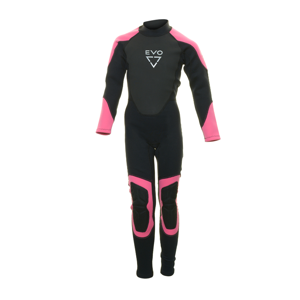 キッズ ジュニア ピンク 3mm フルスーツ EVO Kid's Full 3mm Wetsuit - Pink - X-Small