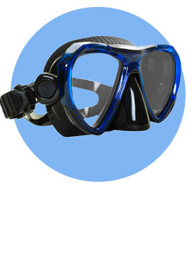Zeagle Panneau avant standard pour Zena BC/BCD (bleu roi, taille S