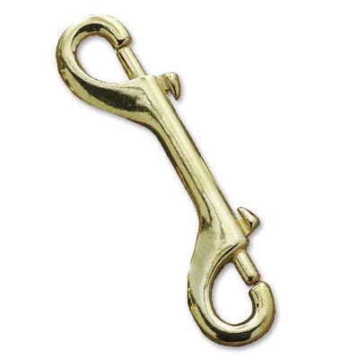 Brass Double Eye Clip