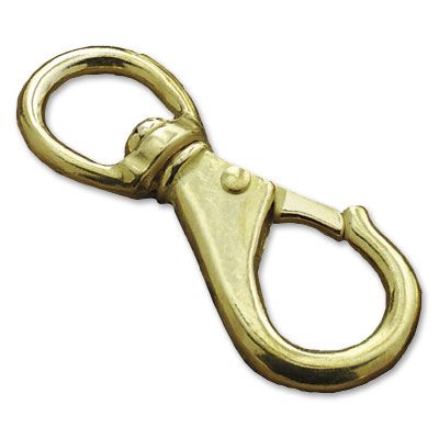 Brass Swivel Snap No 2