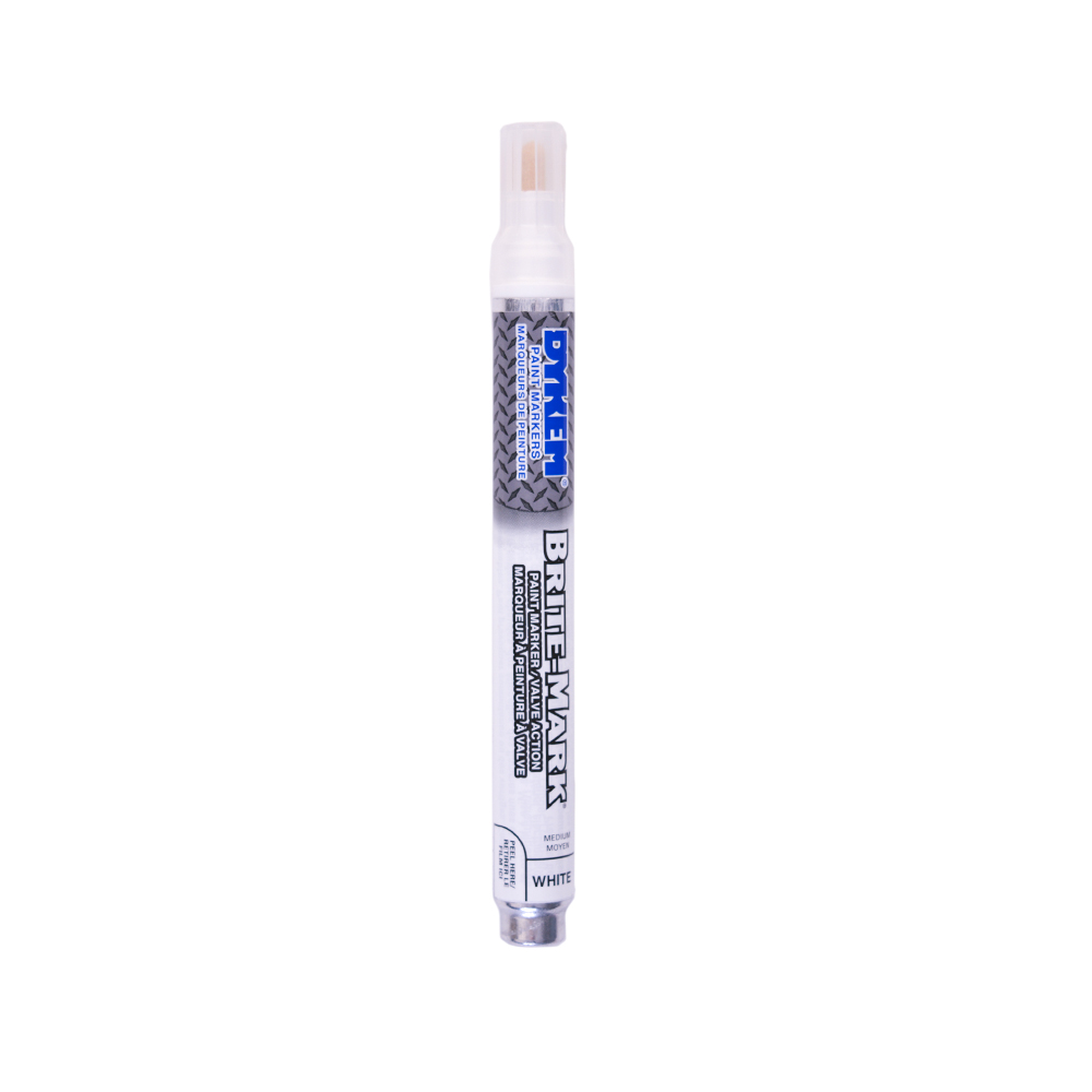 Brite Mark Paint Marker for Scuba Gear - White