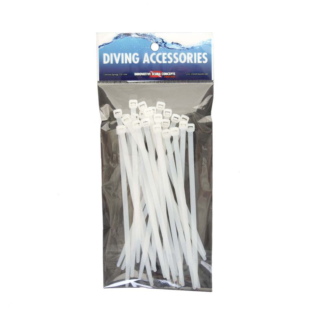 Zip Ties 25 Pack - White