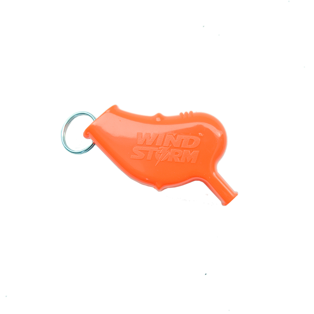 Wind Storm Safety Whistle - Orange