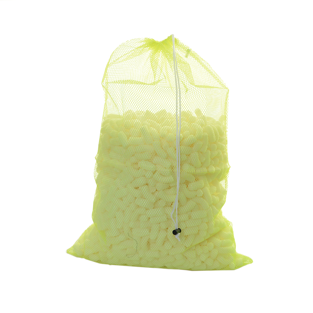 Armor Large Mesh Drawstring Bag - Yellow