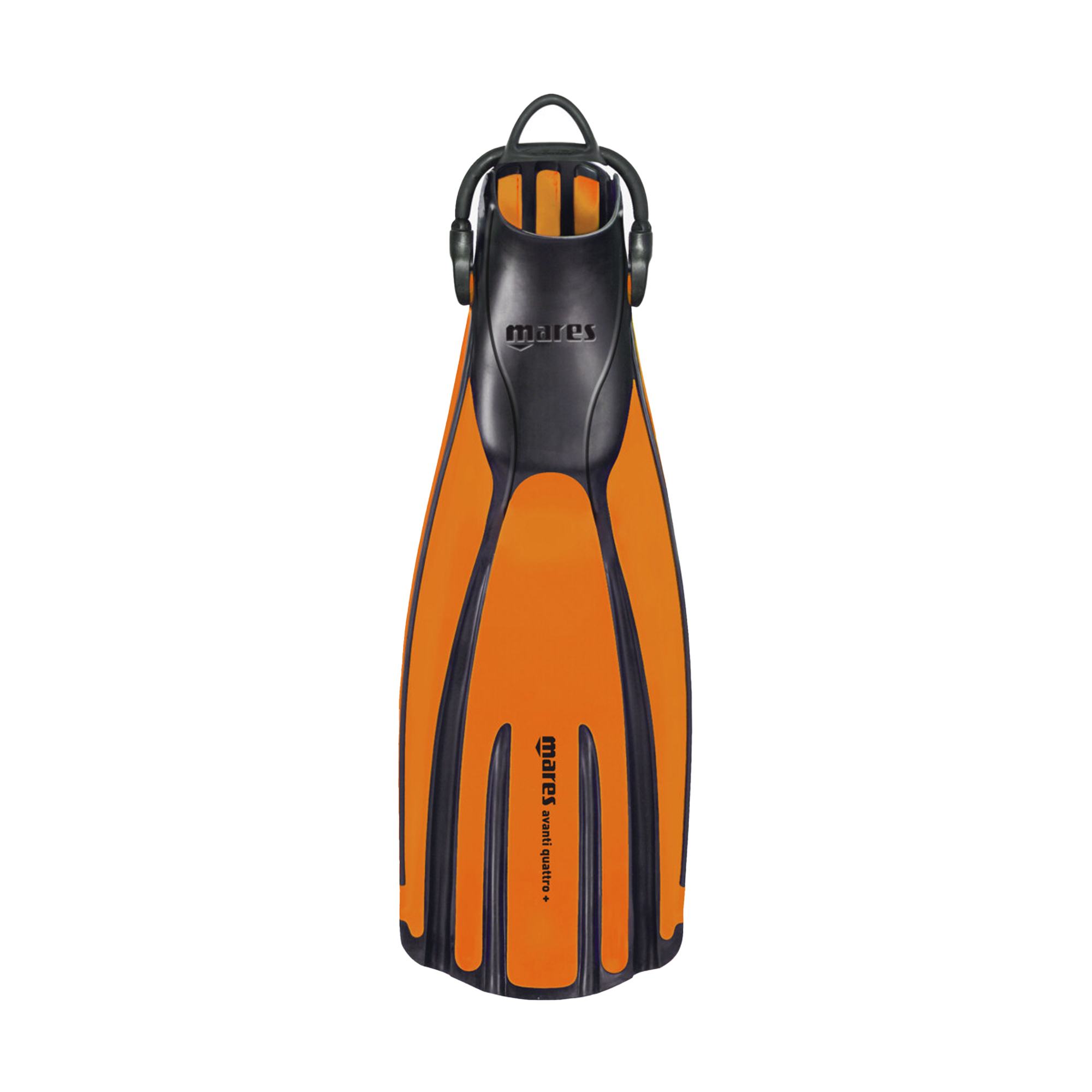 Mares Avanti Quattro Plus Open Heel Dive Fins - Orange