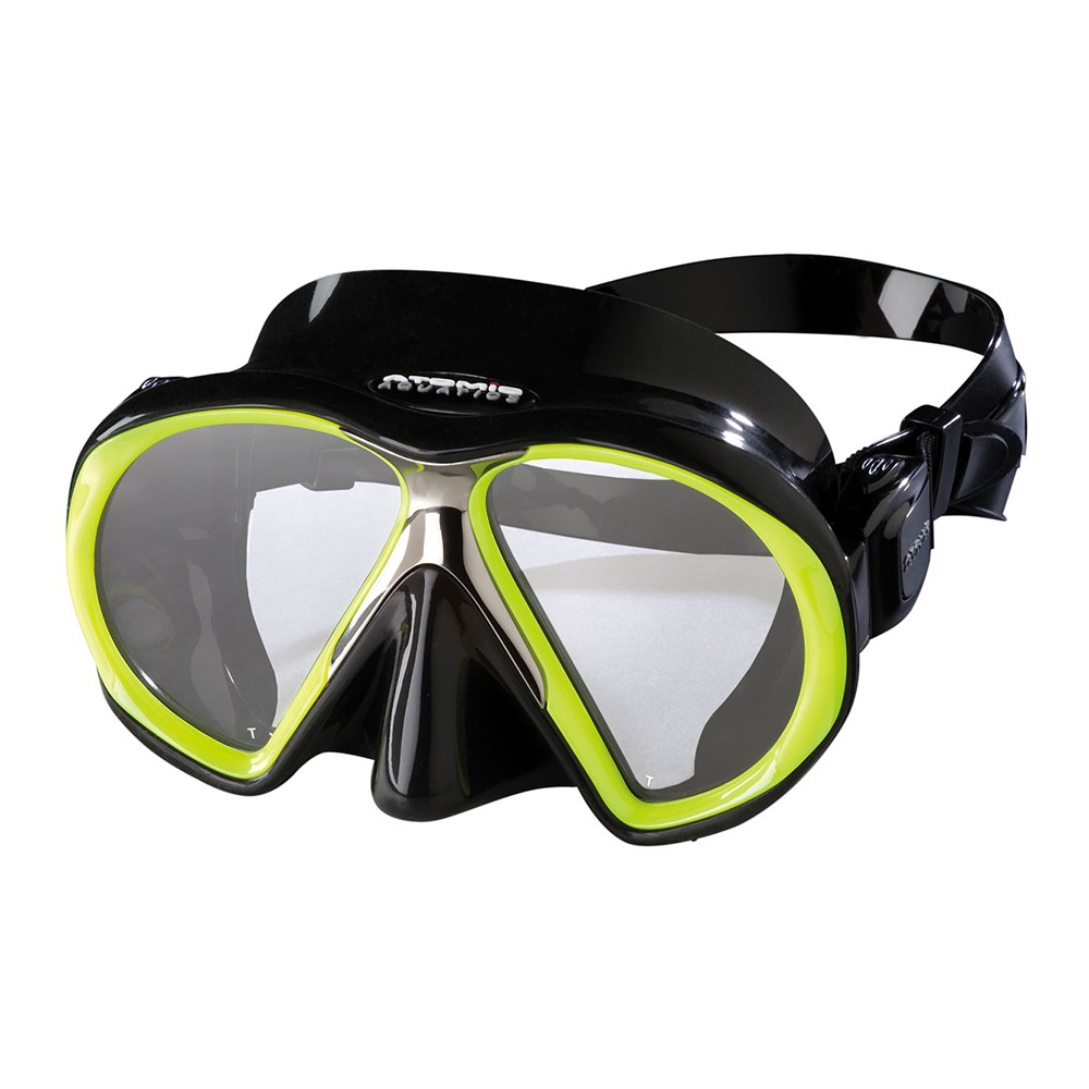 Atomic SubFrame Mask, Two Lens (Regular Fit) - Black/Yellow