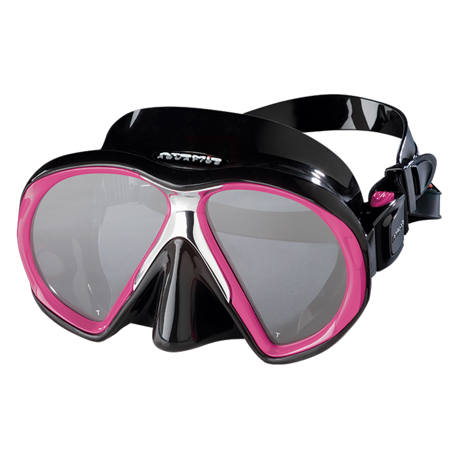 Atomic SubFrame Mask, Two Lens (Regular Fit) -Clear/Black