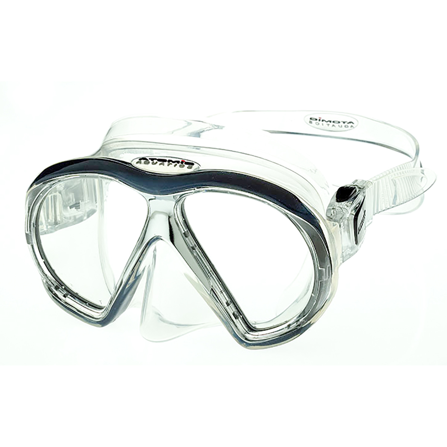Atomic SubFrame Mask, Two Lens (Medium Fit) - Clear/Black