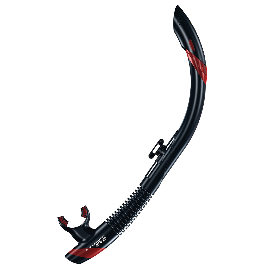 Atomic SV2 Semi-Dry Snorkel - Black/Red