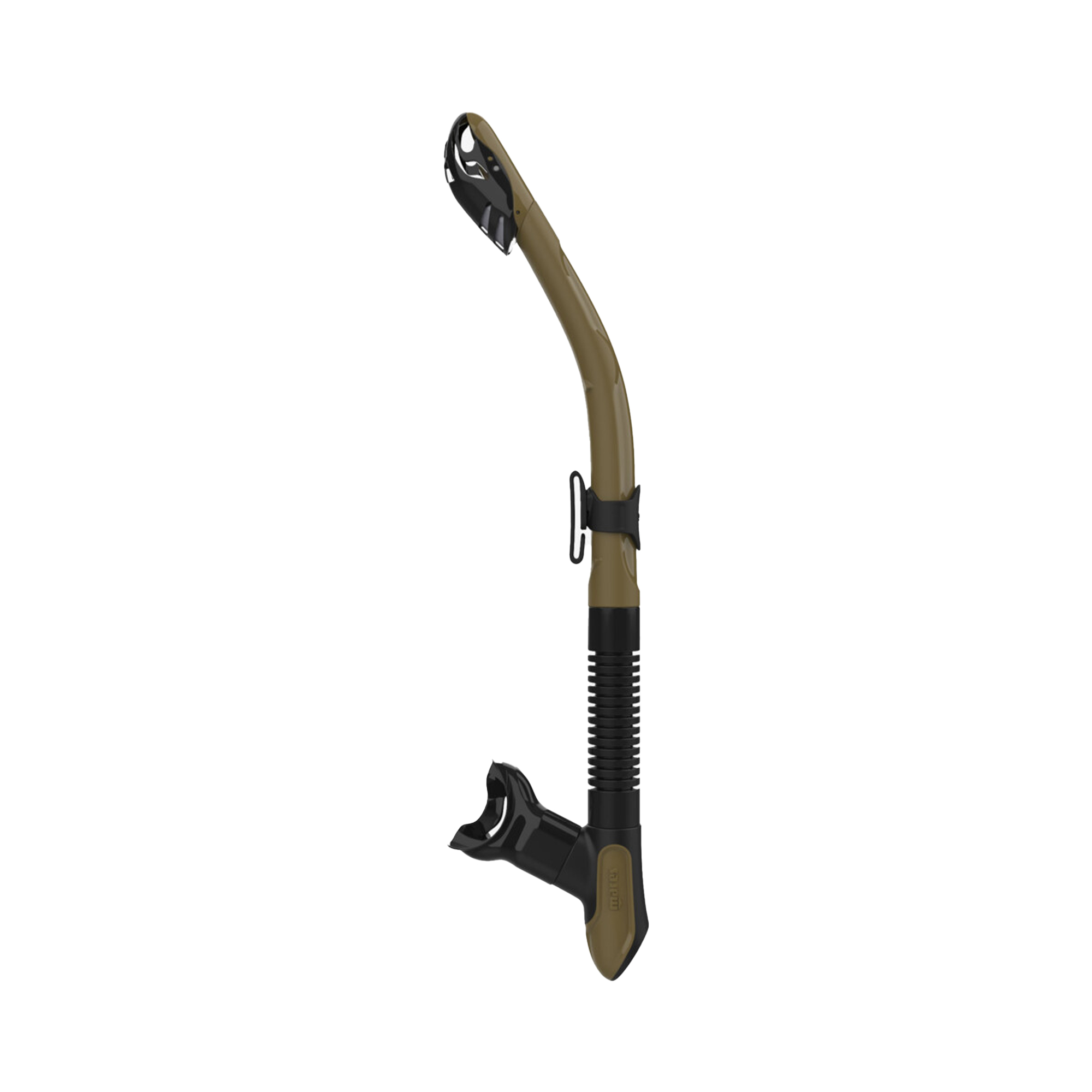 Mares Ergo Dry Snorkel with Exhaust Valve - olive and black