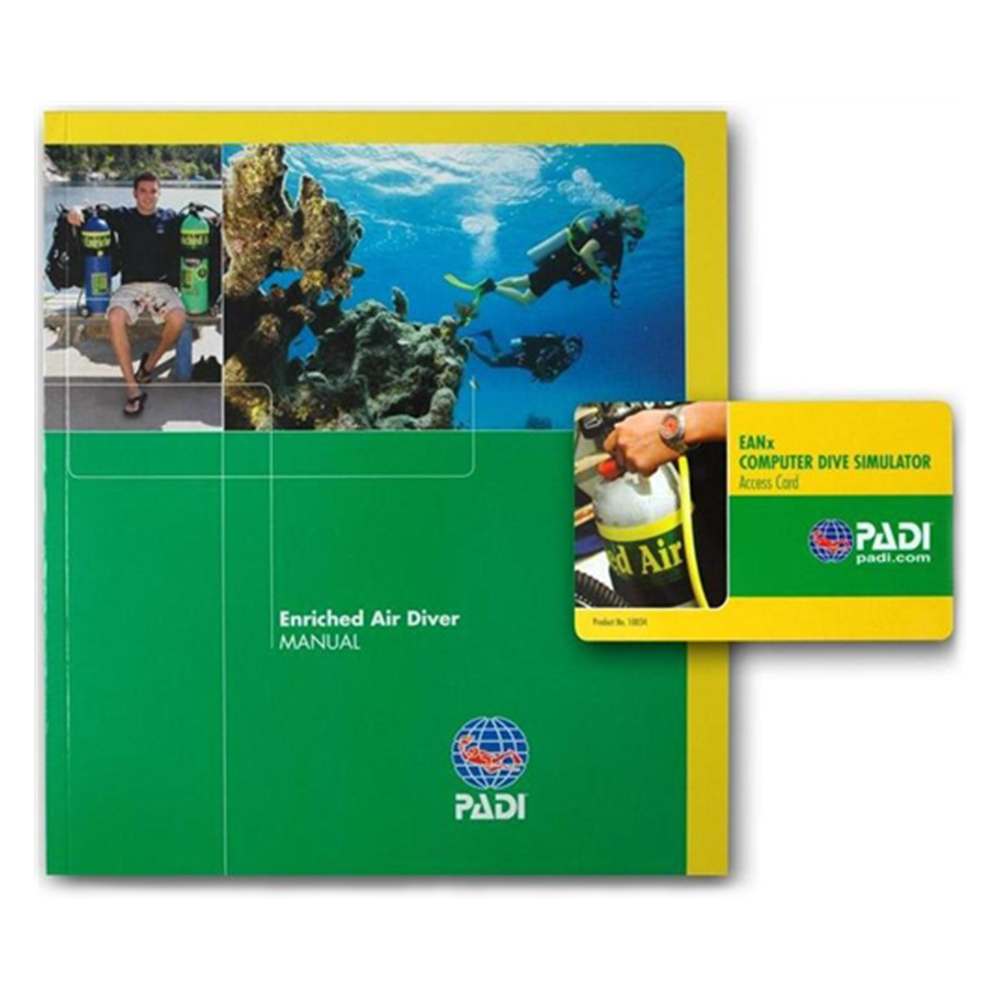 PADI ENRICHED AIR DIVER MANUAL /W DC SIM (English)