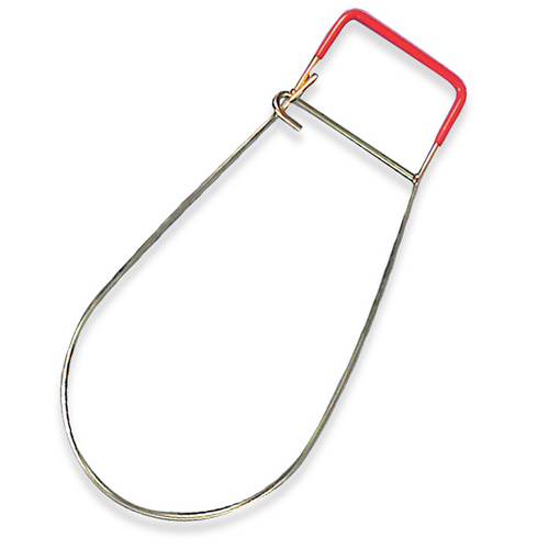 Fish stringer loop kit with rope holder 