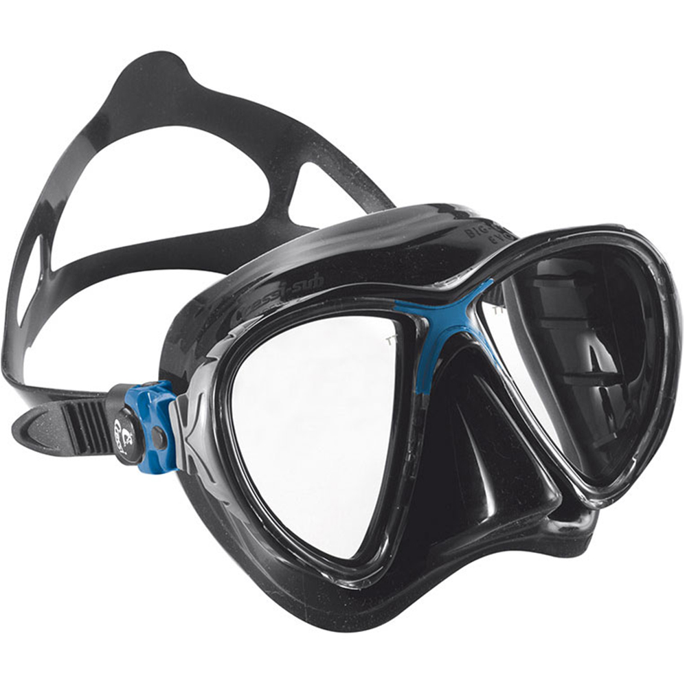 Cressi Big Eyes Evolution Mask - Blue/Black